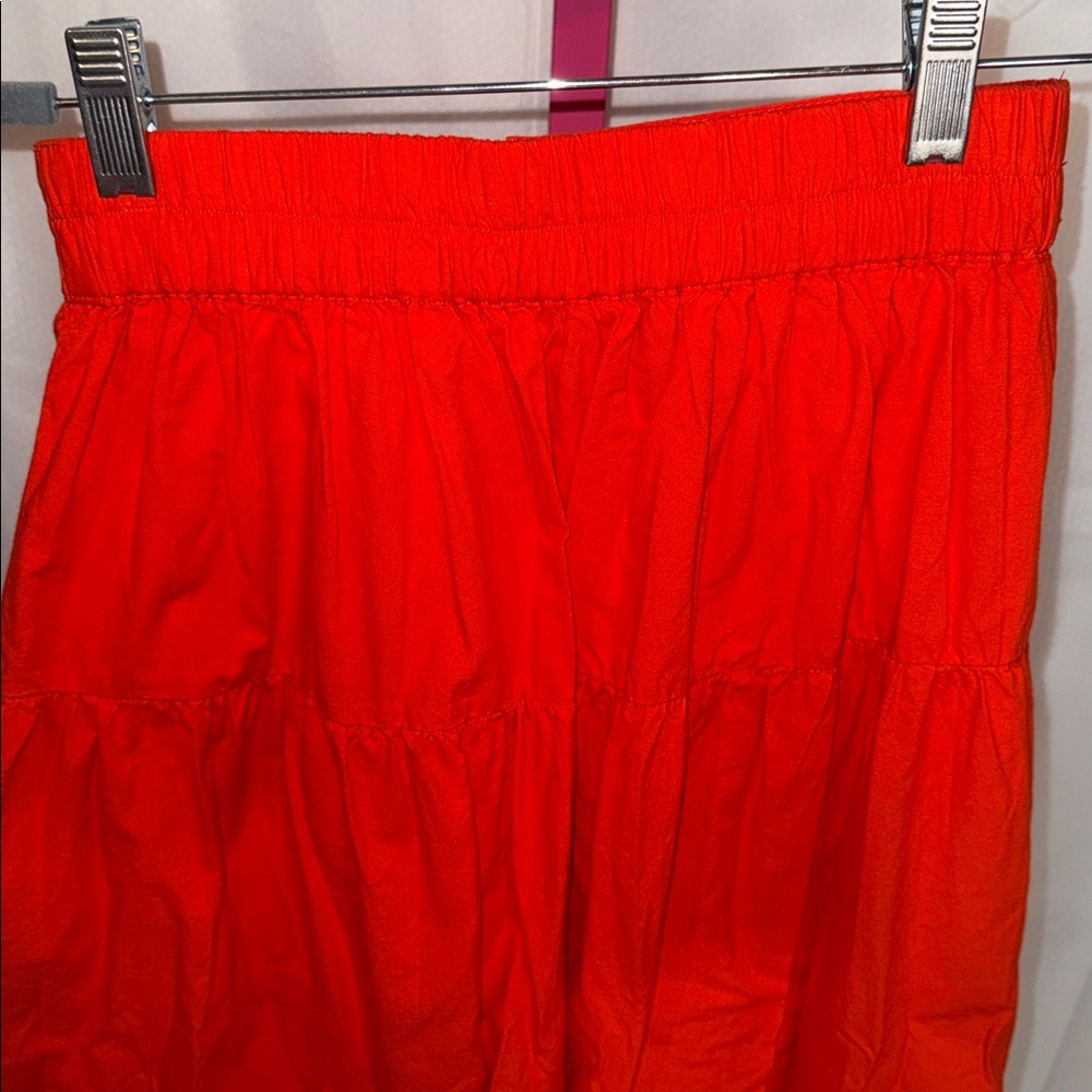 Sim &‎ Sam Vibrant Orange Skirt - Picture 5 of 6